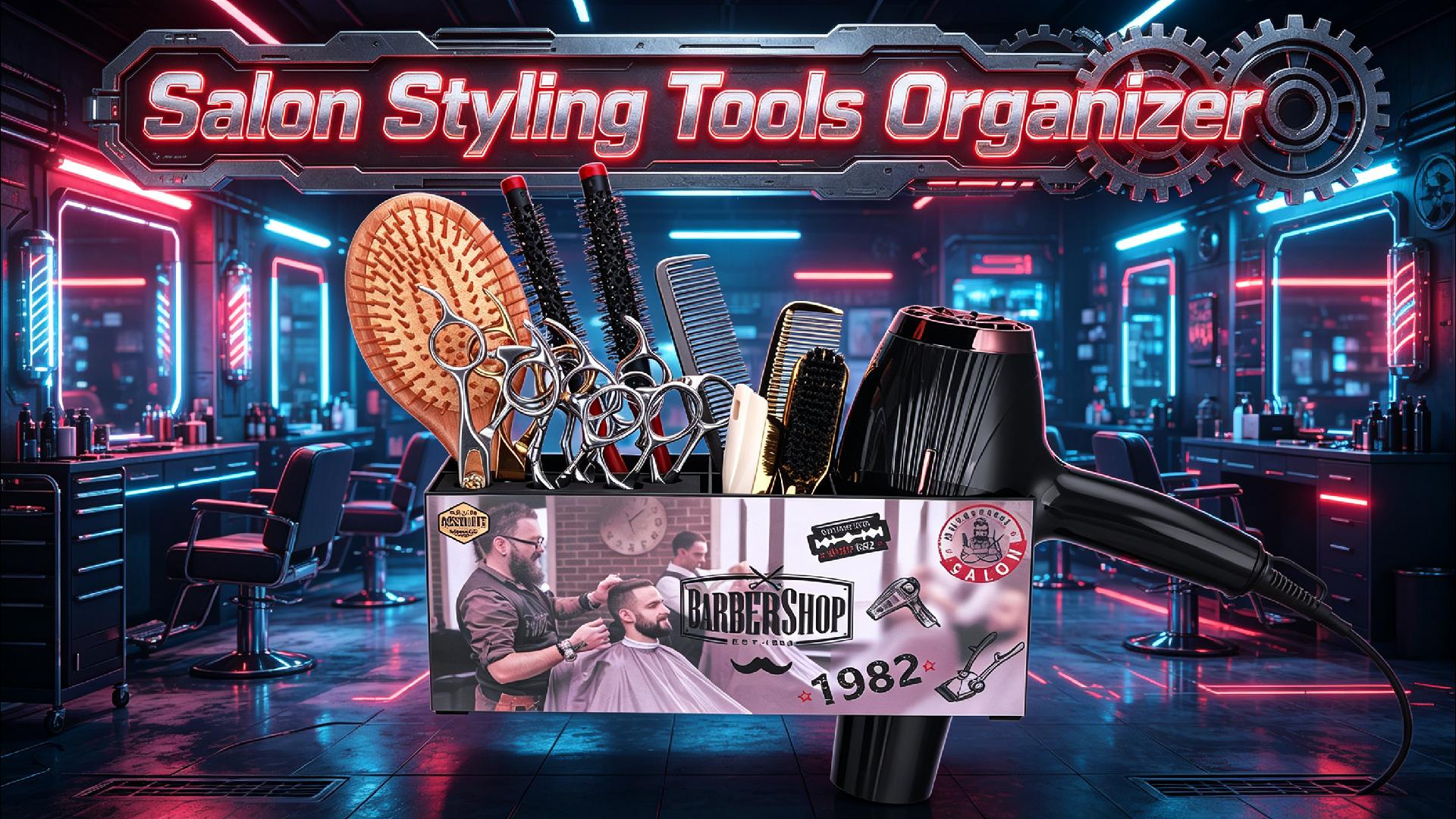 hairdressing tool storage box